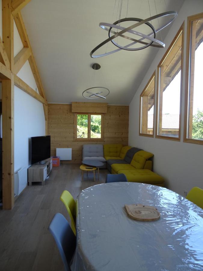 Chalet Neuf 6 Personnes Mont-Saxonnex Exteriér fotografie